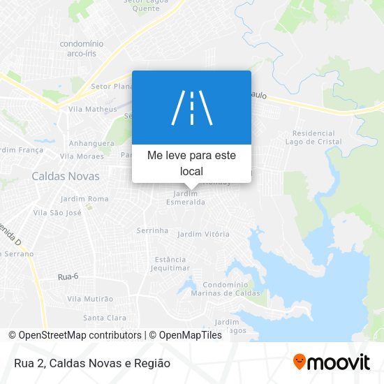 Rua 2 mapa