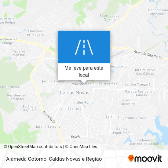 Alameda Cotorno mapa