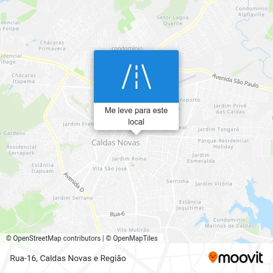 Rua-16 mapa