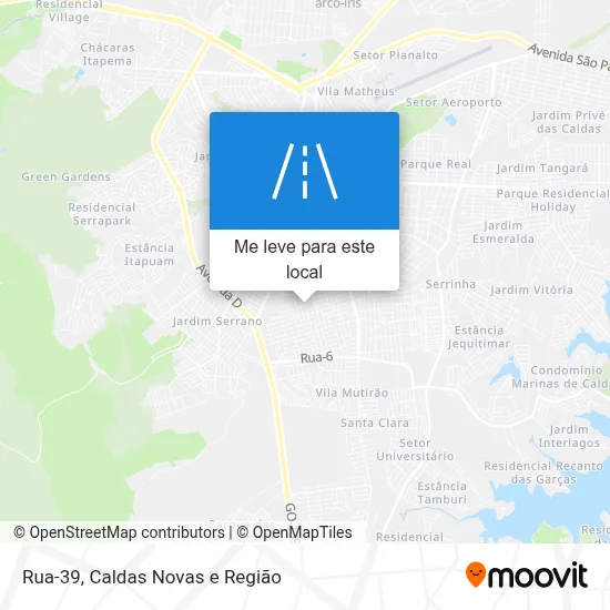 Rua-39 mapa