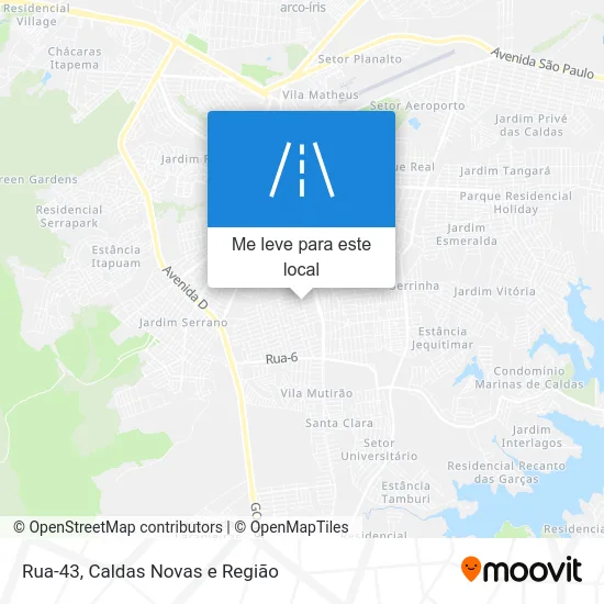 Rua-43 mapa