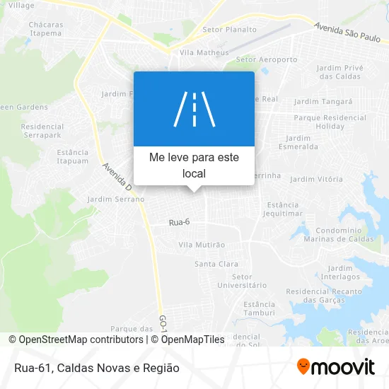Rua-61 mapa
