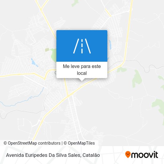 Avenida Euripedes Da Silva Sales mapa