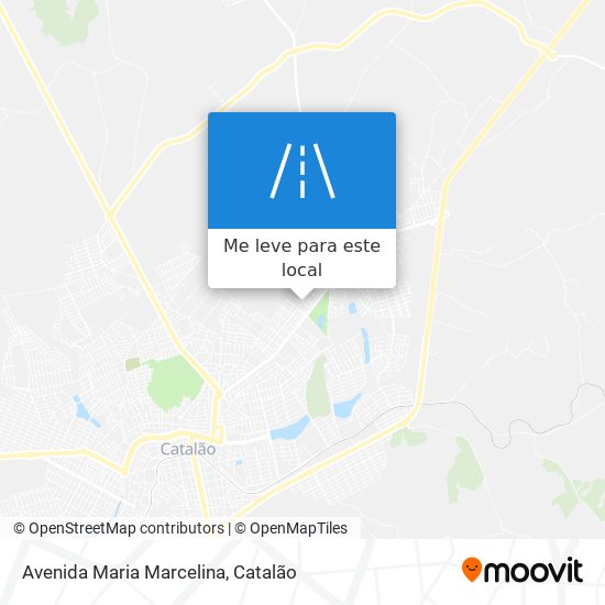 Avenida Maria Marcelina mapa