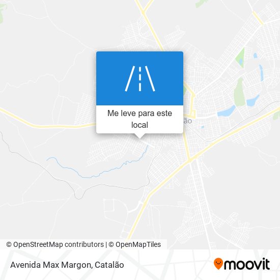 Avenida Max Margon mapa