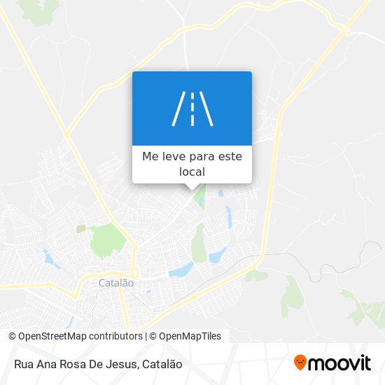 Rua Ana Rosa De Jesus mapa