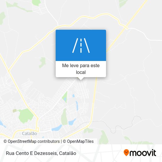 Rua Cento E Dezesseis mapa