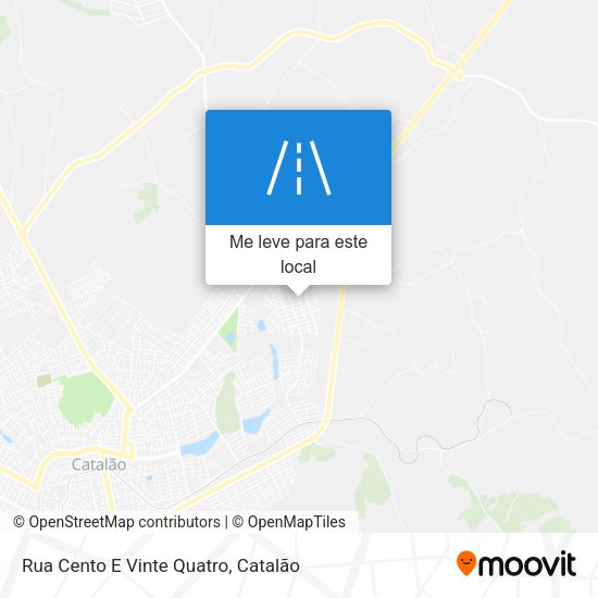 Rua Cento E Vinte Quatro mapa