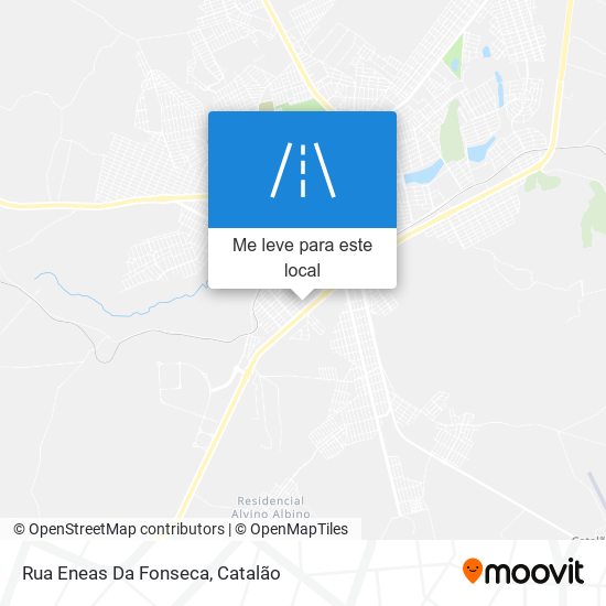 Rua Eneas Da Fonseca mapa
