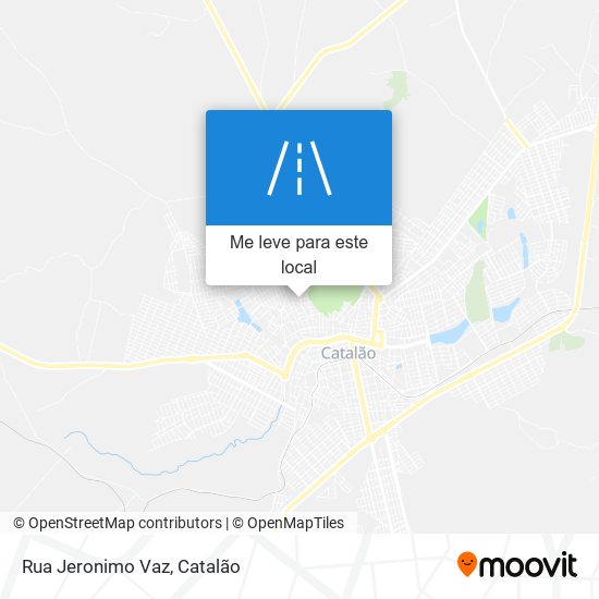Rua Jeronimo Vaz mapa