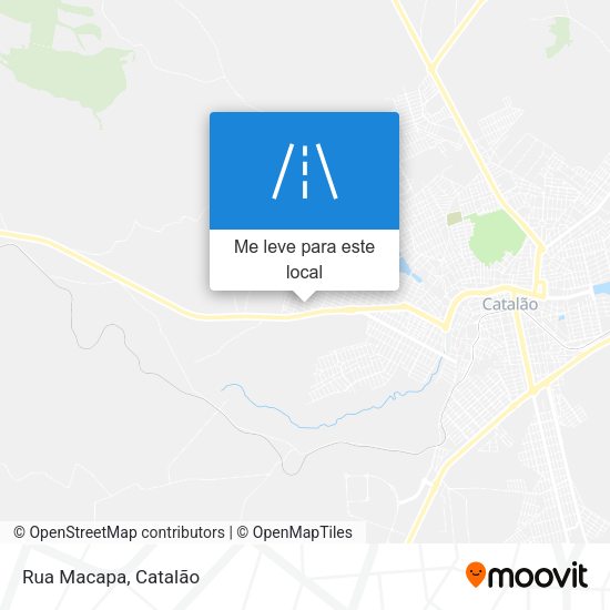Rua Macapa mapa
