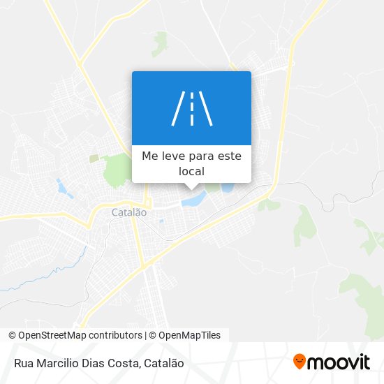 Rua Marcilio Dias Costa mapa