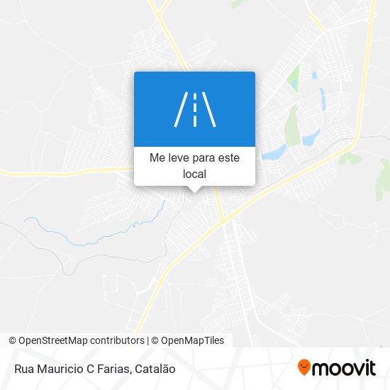Rua Mauricio C Farias mapa