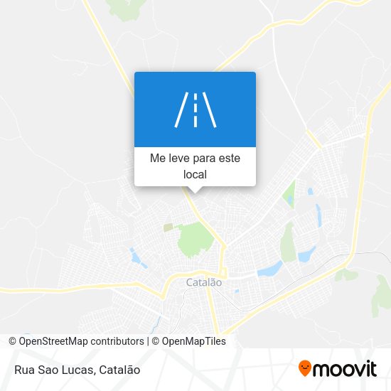 Rua Sao Lucas mapa