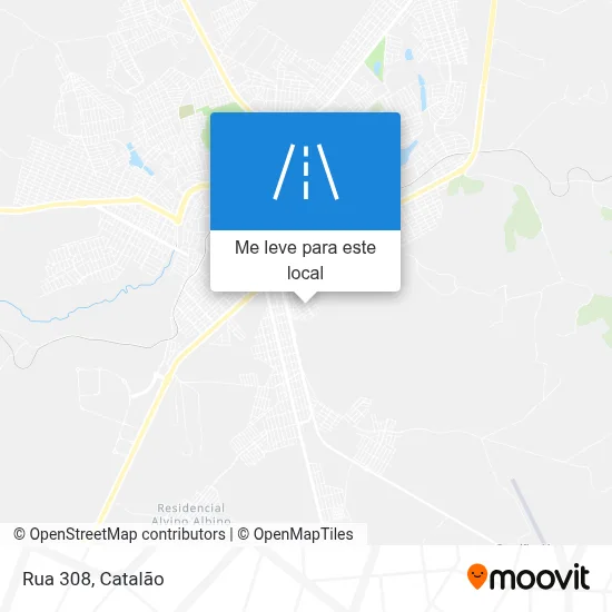 Rua 308 mapa