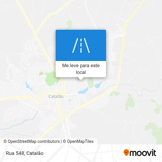 Rua 548 mapa