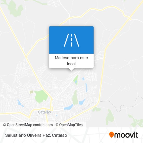 Salustiano Oliveira Paz mapa