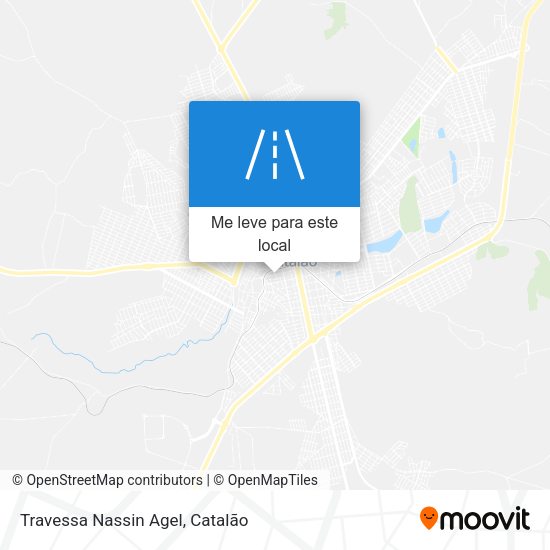 Travessa Nassin Agel mapa