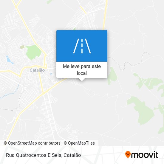 Rua Quatrocentos E Seis mapa