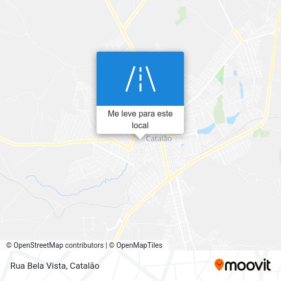 Rua Bela Vista mapa