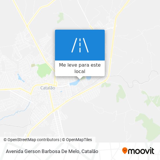 Avenida Gerson Barbosa De Melo mapa