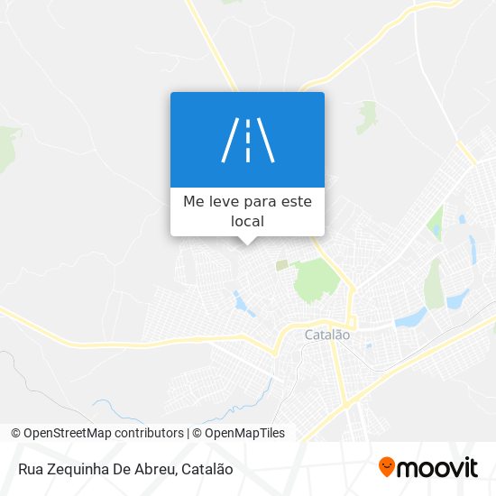 Rua Zequinha De Abreu mapa