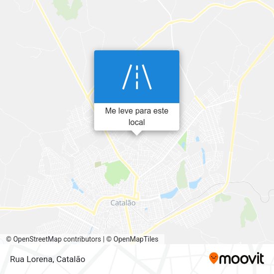 Rua Lorena mapa