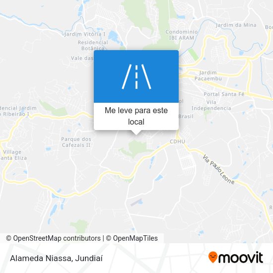 Alameda Niassa mapa