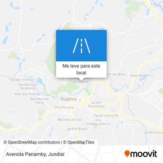 Avenida Panamby mapa