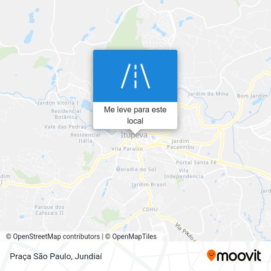 Praça São Paulo mapa