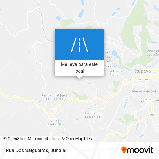 Rua Dos Salgueiros mapa