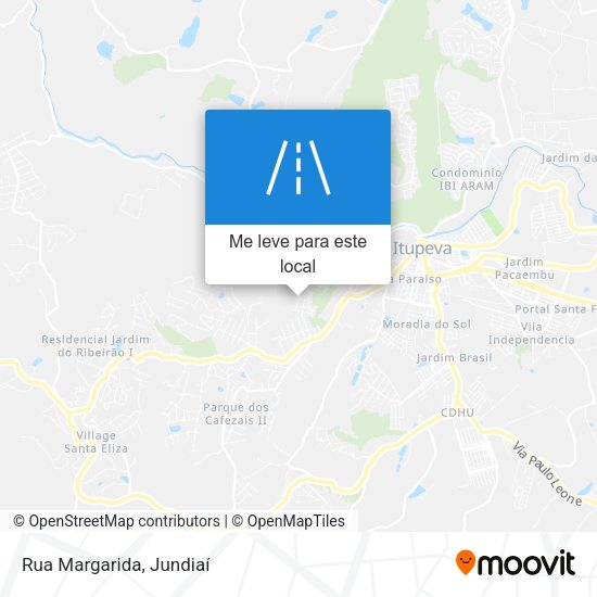 Rua Margarida mapa