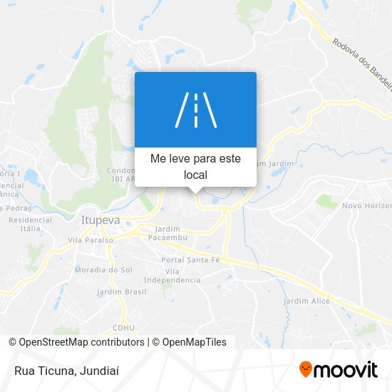 Rua Ticuna mapa