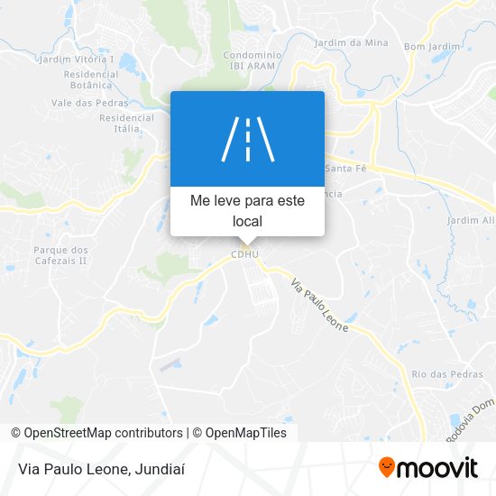 Via Paulo Leone mapa