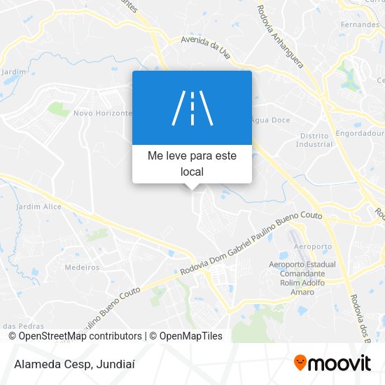 Alameda Cesp mapa