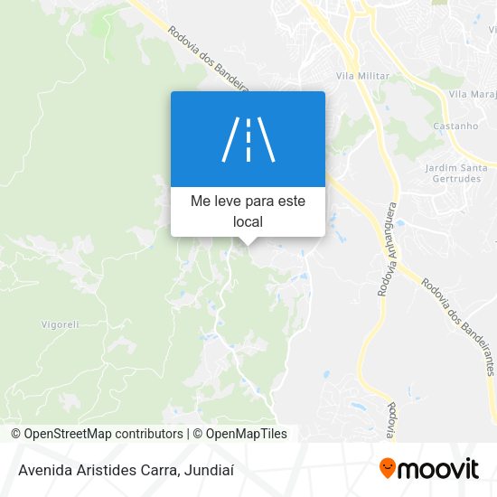 Avenida Aristides Carra mapa