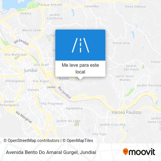 Avenida Bento Do Amaral Gurgel mapa