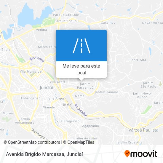 Avenida Brígido Marcassa mapa