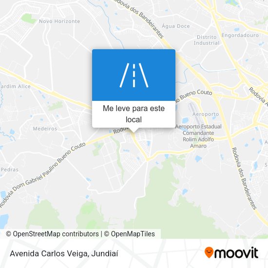 Avenida Carlos Veiga mapa