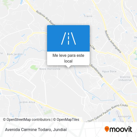 Avenida Carmine Todaro mapa