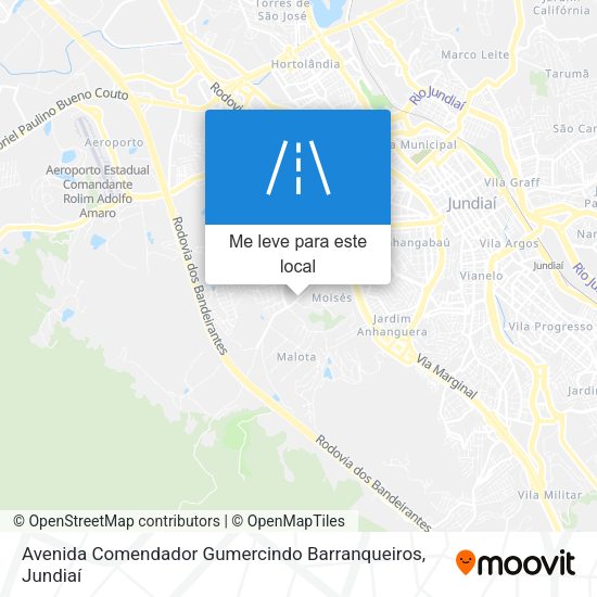 Avenida Comendador Gumercindo Barranqueiros mapa