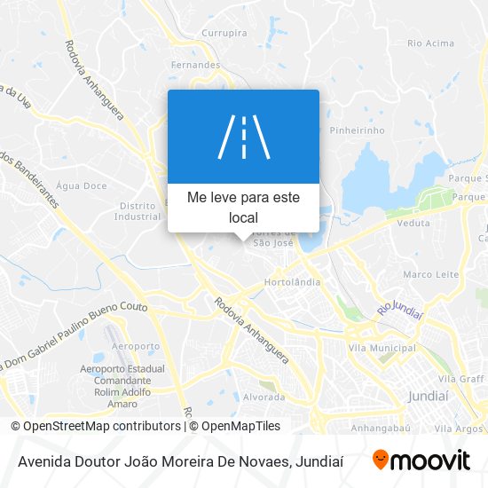 Avenida Doutor João Moreira De Novaes mapa