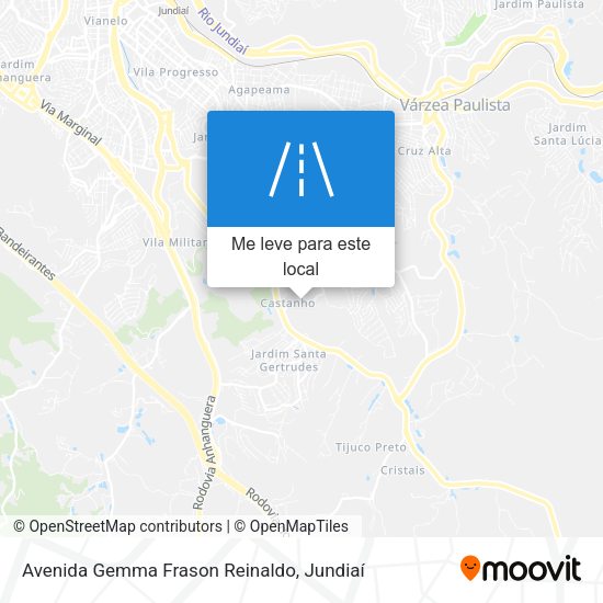 Avenida Gemma Frason Reinaldo mapa