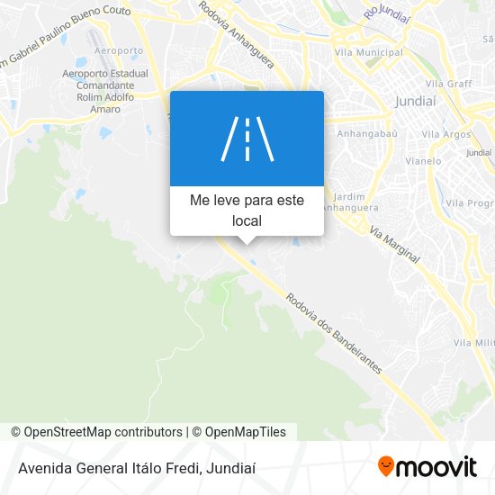 Avenida General Itálo Fredi mapa