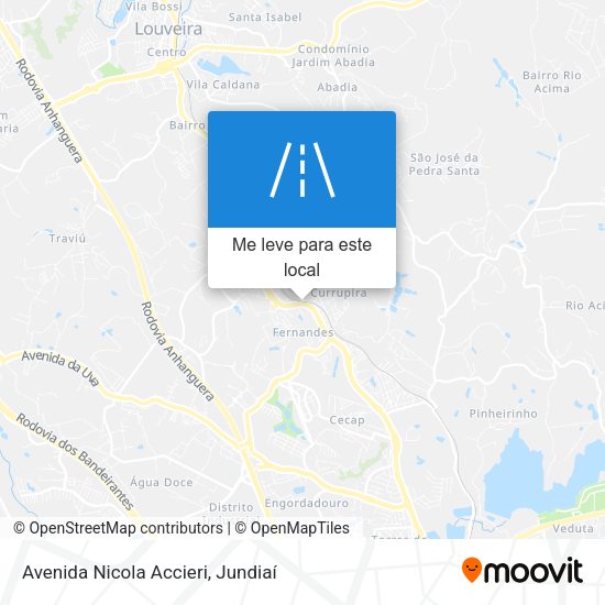Avenida Nicola Accieri mapa
