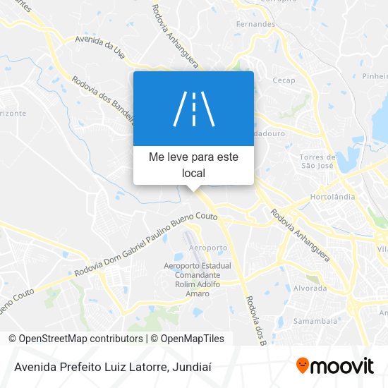 Avenida Prefeito Luiz Latorre mapa