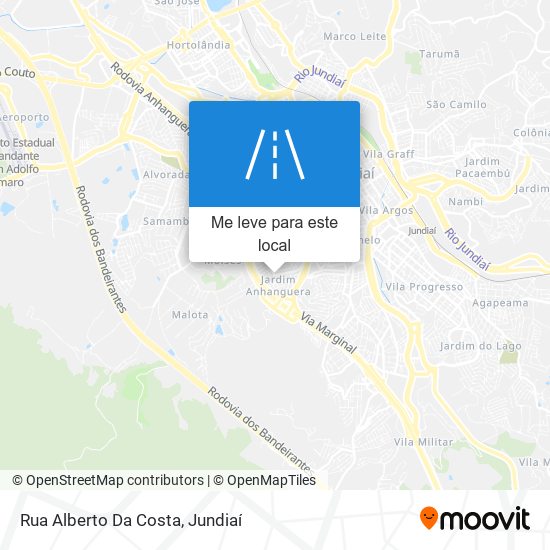 Rua Alberto Da Costa mapa