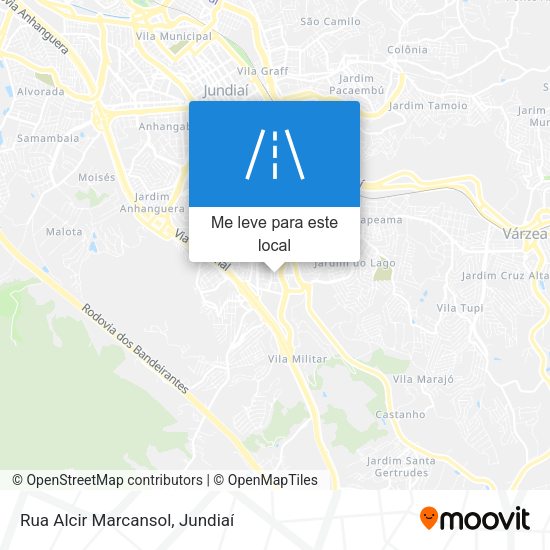 Rua Alcir Marcansol mapa