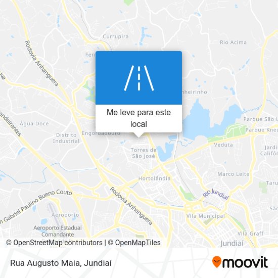 Rua Augusto Maia mapa
