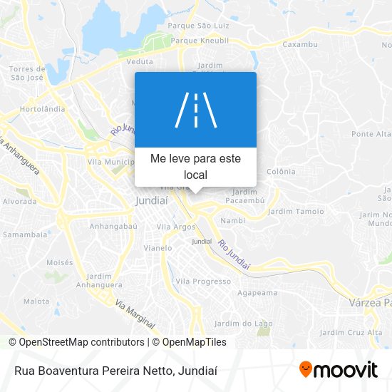 Rua Boaventura Pereira Netto mapa
